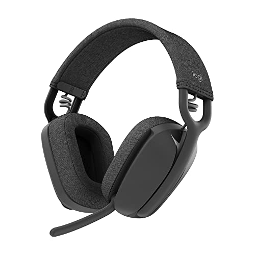40% DESCUENTO Logitech Zone Vibe 100 Auriculares inalámbricos ligeros, Micrófono con cancelación de ruido, Bluetooth multidispostivivo avanzado, Funcionan con Teams, Google Meet, Zoom, Mac/PC Gris