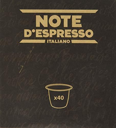 BUENA OFERTA 25% DESCUENTO Note d’Espresso Ginseng Dolce Cápsulas compatibles con Cafeteras NESPRESSO 40 caps