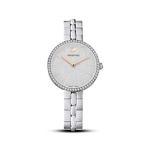 41% DESCUENTO Swarovski Reloj Cosmopolitan, Brazalete de metal, Tono plateado, Acero inoxidable