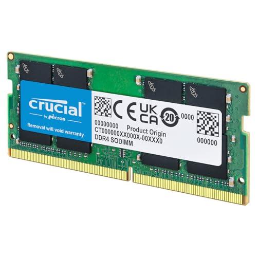 55% DESCUENTO Crucial RAM 8GB DDR4 3200MHz CL22 (o 2933MHz o 2666MHz) Memoria Portátil CT8G4SFRA32A