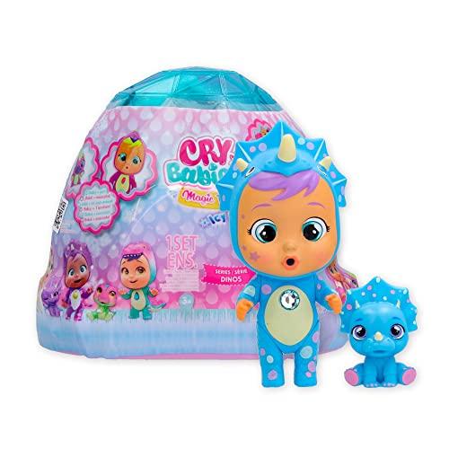 69% DESCUENTO BEBÉS LLORONES LÁGRIMAS MÁGICAS Icy World Dinos, Muñeca Sorpresa Coleccionable que Llora Lágrimas de Verdad y su Mascota Dinosaurio, Juguete Regalo para Niños y Niñas +3 Años