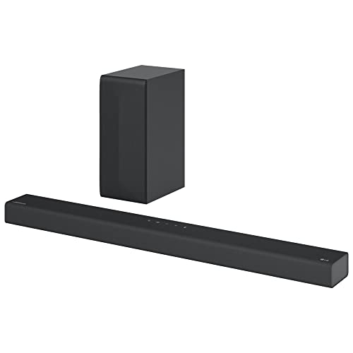 53% DESCUENTO LG S65Q Barra de Sonido Inteligente, 420W, 3.1 Canales, Sonido Envolvente DTS Virtual:X, Dolby Digital en Alta Resolución, Hi Res 24bits/96kHz, Meridian Sound Music, Negro