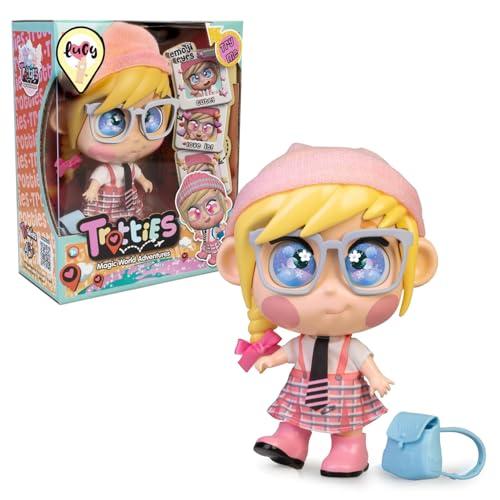 DESCUENTAZO 64% DESCUENTO Trotties   Lucy, muñeca Londres, muñecas viajeras de la Serie de dibus Animados, con Accesorios como un Bolso y un Mapa, para Regalar a niñas y niños Desde 3 años, Famosa (TFT02000)