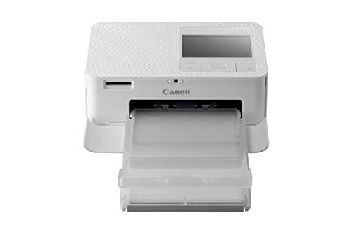 38% DESCUENTO Canon Selphy CP1500 Impresora fotográfica móvil (USB C, WLAN, inalámbrica, sublimación térmica, 300 x 300 PPP, Ranura para Tarjeta de Memoria de Impresora, aplicación Selphy Photo Layout) Blanca