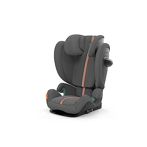 26% DESCUENTO CYBEX Gold Silla de coche infantil Solution G i Fix Plus, Para coches con y sin ISOFIX, De 3 a 12 años aprox. (100 150 cm), De 15 a 50 kg aprox., Lava Grey