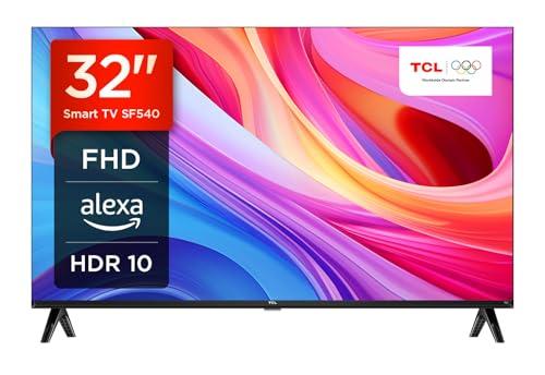 32% DESCUENTO TCL 32SF540 32″ FHD Smart TV HDR & HLG Dolby Audio DTS Virtual X Bezel Less Dual Band WiFi 5 con Fire OS 7 System Frente de metal oscuro cepillado