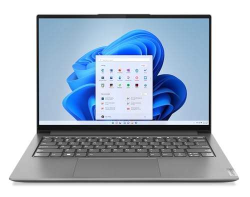 45% DESCUENTO Lenovo Yoga Slim 7 Pro Ordenador portátil 14″ 2.2K (Core i7 1260P, 8GB RAM, 512 GB SSD, Intel Graphics, Windows 11) Gris Teclado QWERTY español