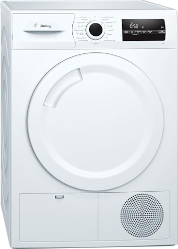 35% DESCUENTO Balay Secadora de Condensación, Libre Instalación, 60 cm, 7 kg, Sensor de Humedad, Blanco, 3SC378B
