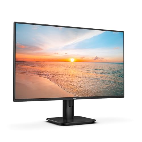 32% DESCUENTO Philips 24E1N1100A   Monitor Full HD de 24 Pulgadas, Integrado Altavoz, Tiempo de Respuesta de 1 ms (1920×1080, 100 Hz, VGA, HDMI 1.4) Negro