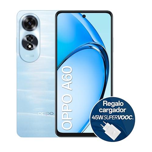 27% DESCUENTO OPPO A60 8/256GB Azul Libre + Cargador 45W