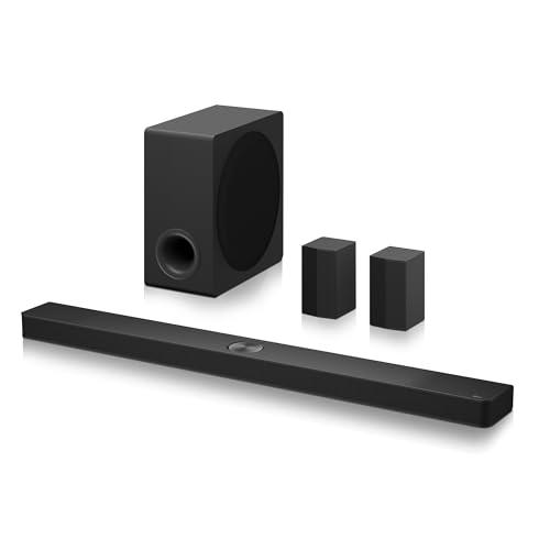 37% DESCUENTO LG S90TR   Barra de Sonido Inteligente, 670W Potencia y 7.1.3 Canales, Altavoces Dobles Traseros Inalámbricos, 3 Altavoces Verticales, Sonido Envolvente Dolby Atmos y DTS:X, Hi Res 24bits/96kHz