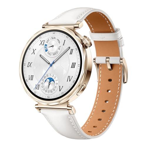 36% DESCUENTO HUAWEI Watch GT 5 41mm Smartwatch, Silueta con Diseño Sofisticado, Nueva Experiencia Running y Ciclismo, Seguimiento de Salud, 7 Días de Duración de la Batería, iOS & Android, Blanco