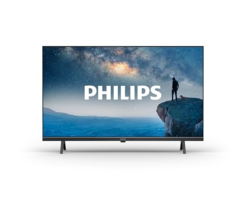 27% DESCUENTO Philips 32PFS6109 Smart HD LED Pantalla de 32 Pulgadas con Plataforma Titan OS, Pixel Plus y Sonido Dolby Audio, Funciona con Alexa y con el Asistente de Voz de Google Bisel Negro Mate