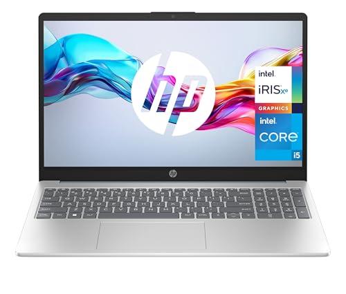 22% DESCUENTO HP 15 fd0188ns Ordenador portátil de 15.6″ FHD (Intel Core i5 1334U, 16GB RAM, 512GB SSD, Intel Iris Xe Graphics, Sin Sistema Operativo) Plata Teclado QWERTY Español
