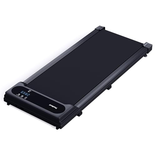 TheNeat 2 en 1 Cinta de Correr, 2,5HP Cinta de Andar Ultra Silenciosa, 1 6km/h Walking Pad Treadmill, Cinta Caminar con Control Remoto y Pantalla LED, Caminadora Electrica para Casa/Oficina