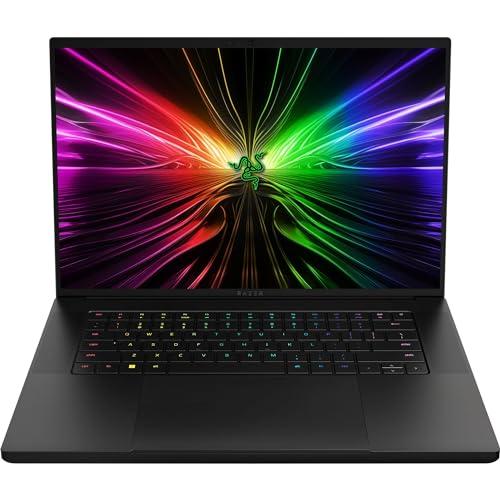 43% DESCUENTO Razer Blade 16 (2024) Portátil Gaming de 16 Pulgadas Mini LED Modo dua Nvidia Geforce RTX4070 Intel i9 14900HX 16″ UHD+ 120Hz & FHD+ 240Hz Snap Tap (16 GB DDR5, 2TB SSD) Español | Negro