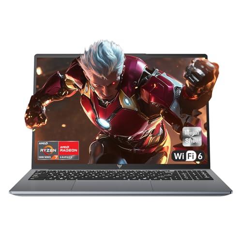 32% DESCUENTO ACEMAGIC 2025 Ordenador Portátil Gaming 16 GB RAM DDR4 512 GB NVME PCIE3.0 hasta 4 GB, Portátil 16 Pulgadas AMD Ryzen™ 7 5700U Tastiera Retroilluminata,3*USB3.2,WiFi 6,BT5.2