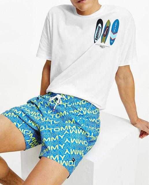 Bañador bermuda de hombre azul estampado – Primeriti