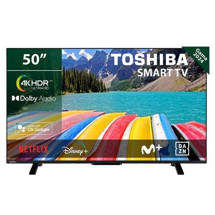 TV LED 126 cm (50″) Toshiba 50UV2363DG, 4K UHD, HDR10 y Micro Dimming, Smart TV, Sonido Dolby Audio (Reacondicionado Grado C) · Toshiba · El Corte Inglés