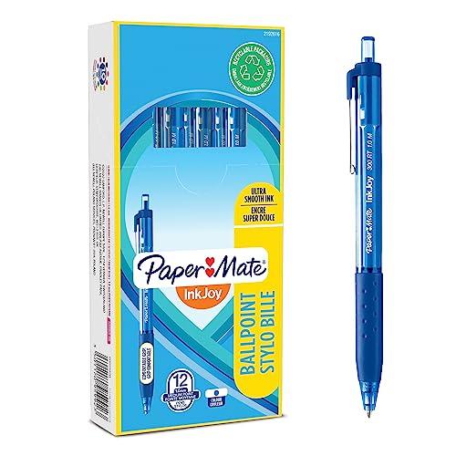 58% DESCUENTO Paper Mate InkJoy 300RT | bolígrafo retráctil de punta mediana (1,0 mm) | azul | paquete de 12