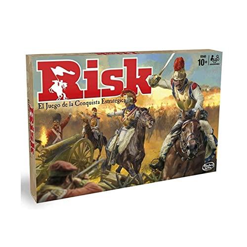 30% DESCUENTO Hasbro Gaming   Clasico Risk Versión Española, para 2 jugadores