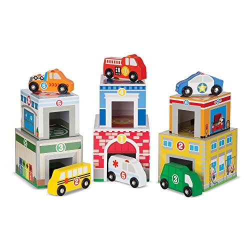 78% DESCUENTO Melissa & Doug Juego de madera de colocar y clasificar edificios y vehículos, Juguete de desarrollo, Juego educativo, Coches de madera, Montessori, Regalo para niños y niñas de 3 4 5 años