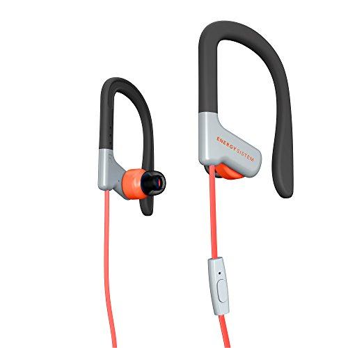 40% DESCUENTO Energy Sistem Sport 1 Auriculares Deportivos (Cable de 1.2 m, Mini Jack 3.5 mm, micrófono Incorporado, Secure fit, Sweatproof, Control Talk)  Coral