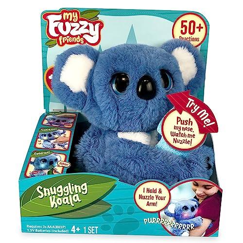 44% DESCUENTO My Fuzzy Friends Peluche de Koala Interactivo con más de 50 reacciones, de 26 cm, abraza, se mueve, tiene luz y sonido, a partir de 4 años, desarrollo afectivo y emocional, Famosa (700016893)