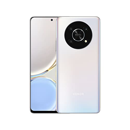 HONOR Magic4 Lite 5G Smartphone ohne Vertrag, 6.81 Zoll Android Handy, 120Hz LCD, 6GB RAM + 128GB, 4800mAh mit 66W Supercharge, 64MP Kamera, Snapdragon 695 (Silber)
