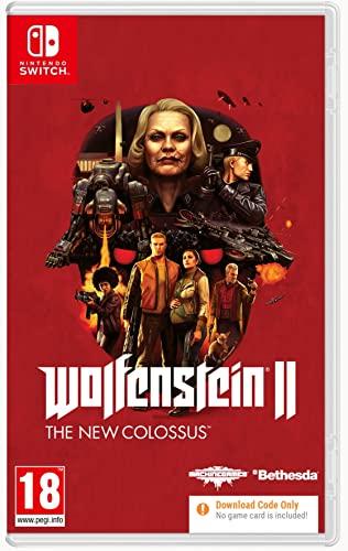 BUENA OFERTA 30% DESCUENTO Wolfenstein II The New Colossus Código de descarga Switch Formato : Nintendo
