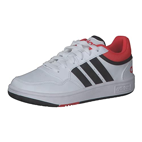 52% DESCUENTO adidas Hoops Shoes, Zapatilla de deporte Unisex niños, Cloud White Core Black Bright Red, 28 EU