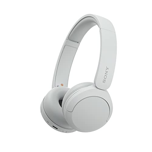 53% DESCUENTO Sony WH CH520 Auriculares Inalámbricos Bluetooth, hasta 50 Horas de Autonomía con Carga Rápida y Estilo Diadema, Blanco