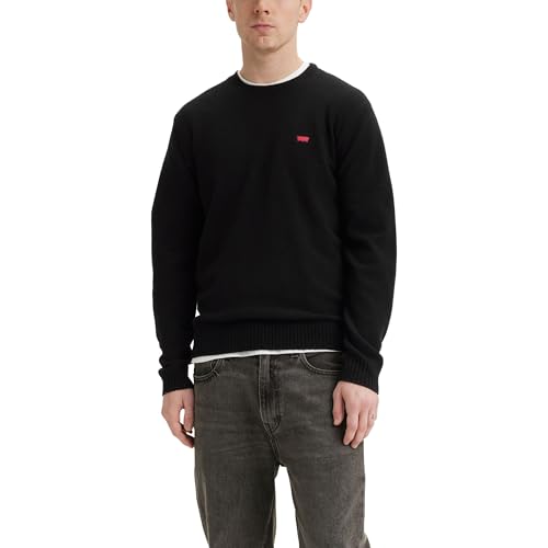 Levi’s Original Housemark Sweater, Sweatshirt para Hombre, Meteorite, M