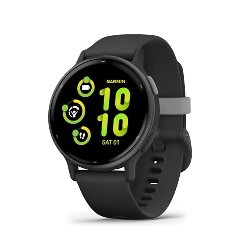 35% DESCUENTO Garmin Vívoactive 5, Smartwatch con GPS, Pantalla AMOLED, Funciones Esenciales de Salud y Forma física y hasta 11 días de autonomía, Negro