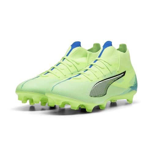 50% DESCUENTO PUMA Ultra 5 Match+ FG/AG, Soccer Shoe Unisex Adulto, Fizzy Apple White BLUEMAZING, 47 EU