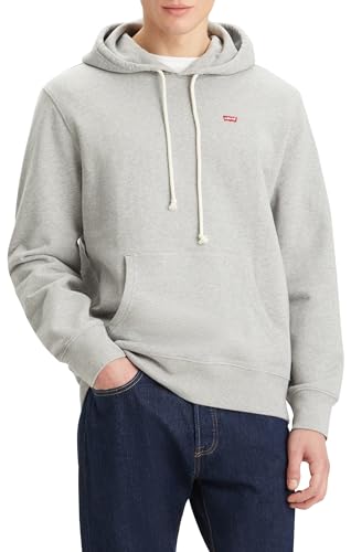 45% DESCUENTO Levi’s Sudadera con Capucha The Original Hm, Mid Tono Grey Heathe, M para Hombre