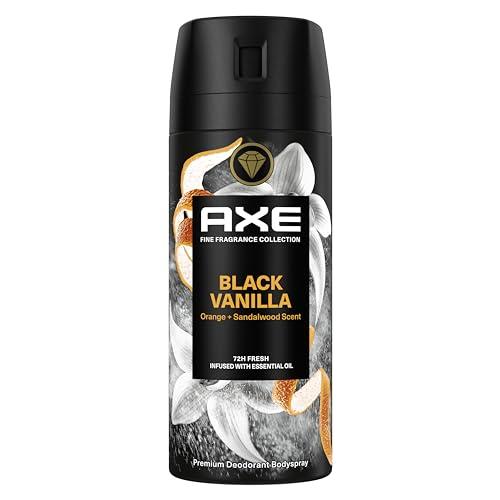 Axe Desodorante en aerosol para hombre Black Vanilla Fragancia 150 ml