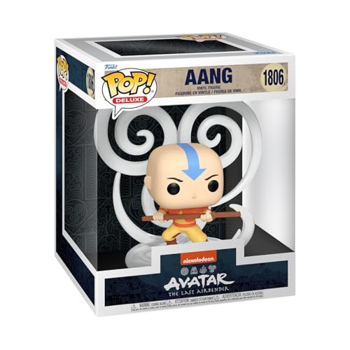 Funko Pop! Deluxe: ATLA Aang Avatar: The Last Airbender la Leyenda de Aang Figura de Vinilo Coleccionable Idea de Regalo Mercancia Oficial Juguetes para Niños y Adultos Anime Fans