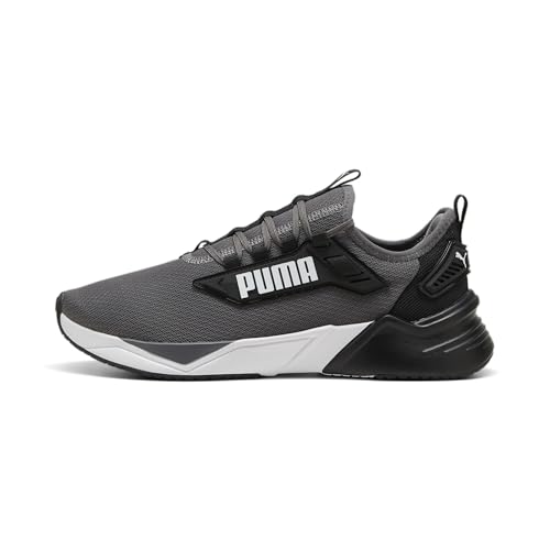 47% DESCUENTO PUMA Zapatillas de Correr Retaliate 3 Unisex 42.5 Black Cool Dark Gray ┃Zapatillas para Correr Unisex para Adultos