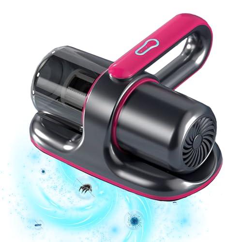 BUENA OFERTA 24% DESCUENTO Kamanan Aspiradora Antiacaros para Colchones, 13KPa Aspirador Antiácaros con UV C 100W Aspiradora de Mano con Filtro HEPA, destruye el 99,99% de Todos los ácaros para Colchones y Sofás (Gris)