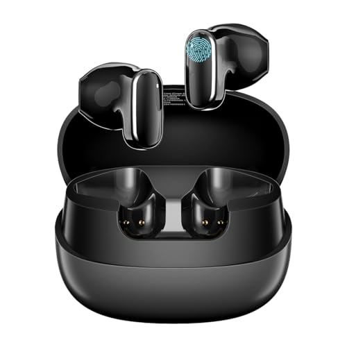 Blackview AirBuds 20 Auriculares Inalámbricos Bluetooth 5.4 con Cancelación de Ruido, IP7 Impermeable, 40H Batería, Sonido con Graves Profundos, para Running/Gimnasio, Compatibles con iPad/PC