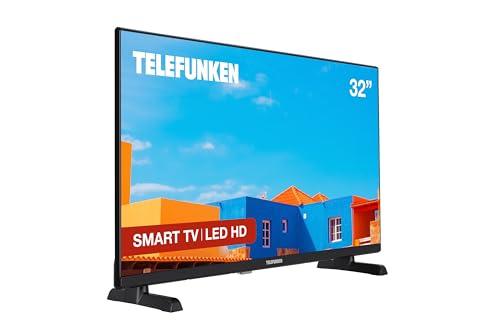 25% DESCUENTO Telefunken 32DTHV725 2025 32» Smart TV HD HDR, Diseño sin Marcos, Dolby Audio