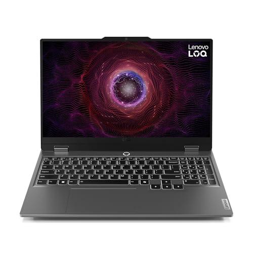 Lenovo LOQ Gen 9 Ordenador Portátil Gaming IA 15.6″ FHD, 144 Hz (AMD Ryzen 7 7435HS, NVIDIA GeForce RTX 4050, 24 GB RAM, 512 GB SSD, Wi Fi 6, Sin Sistema Operativo) Teclado QWERTY Español Gris