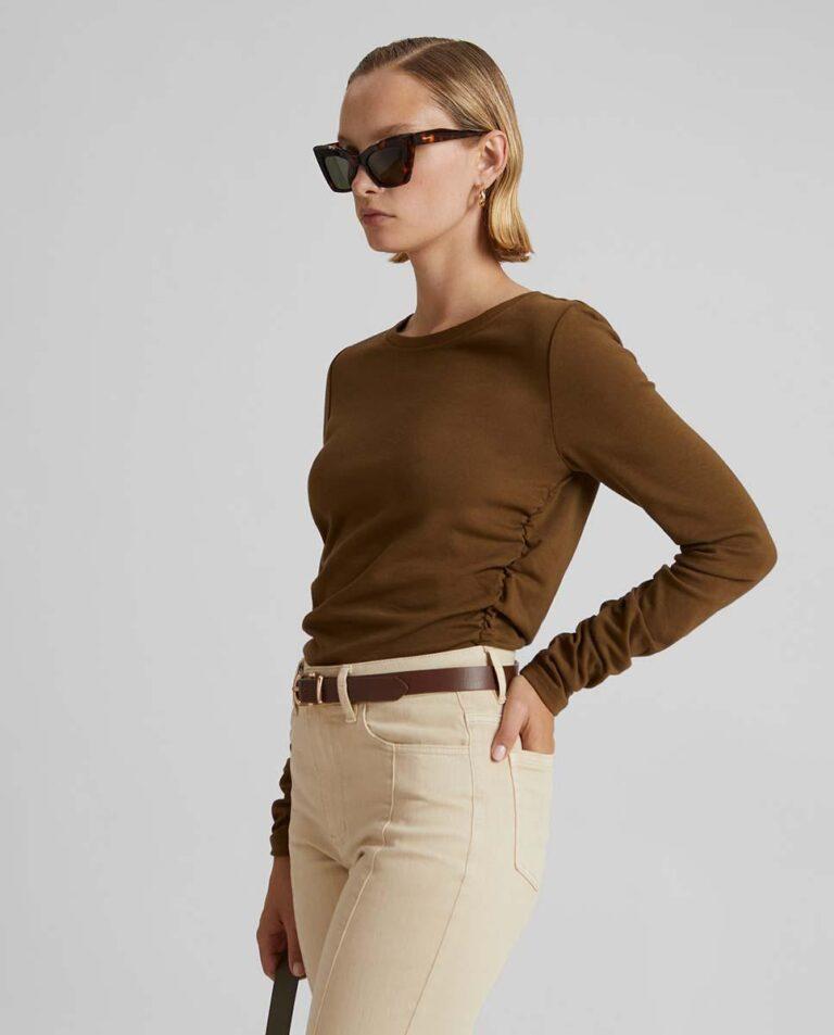 Camiseta de mujer frunces · Simorra · El Corte Inglés