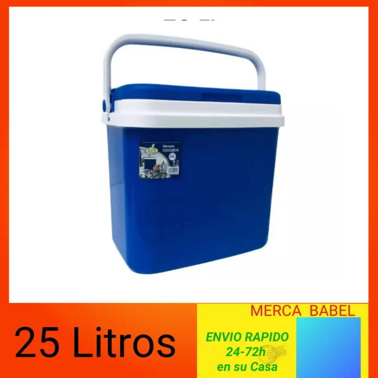 Nevera Portátil Plastico Rigido Térmica con Asa, para Mantener Bebidas y Comida en Fria, Plastico de Polipropileno, Ideal para playa, excursion al Aire Libre, en el Jardín, Camping, Barbacoa, Pícnic. 10L, 16L, 25L, 32L | Miravia
