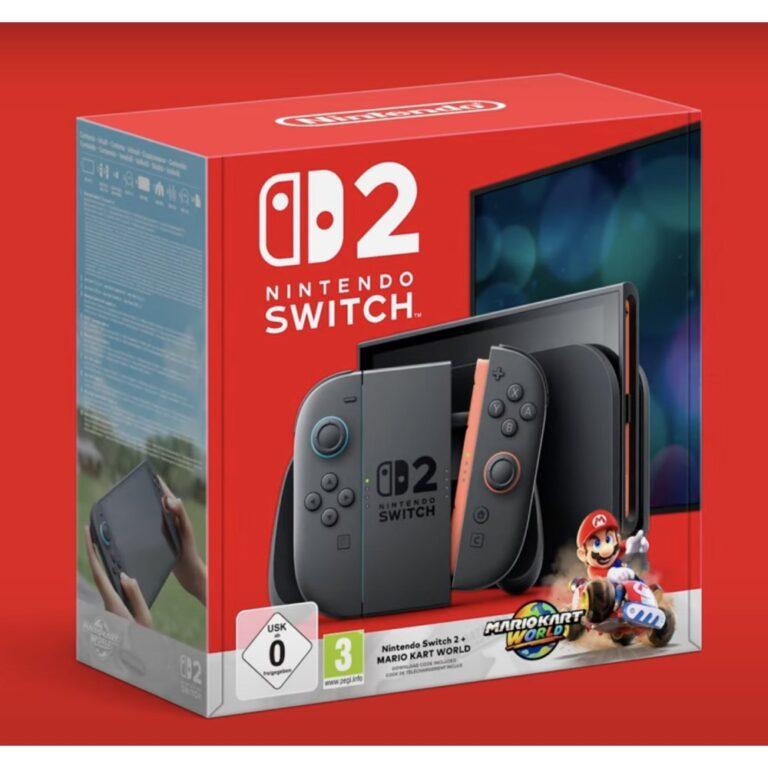 PREVENTA NUEVA CONSOLA NINTENDO SWITCH 2 CON MARIO KART WORLD CODIGO DE DESCARGA DIGITAL VERSIÓN ESPAÑOLA GARANTÍA EUROPEA EU | Miravia