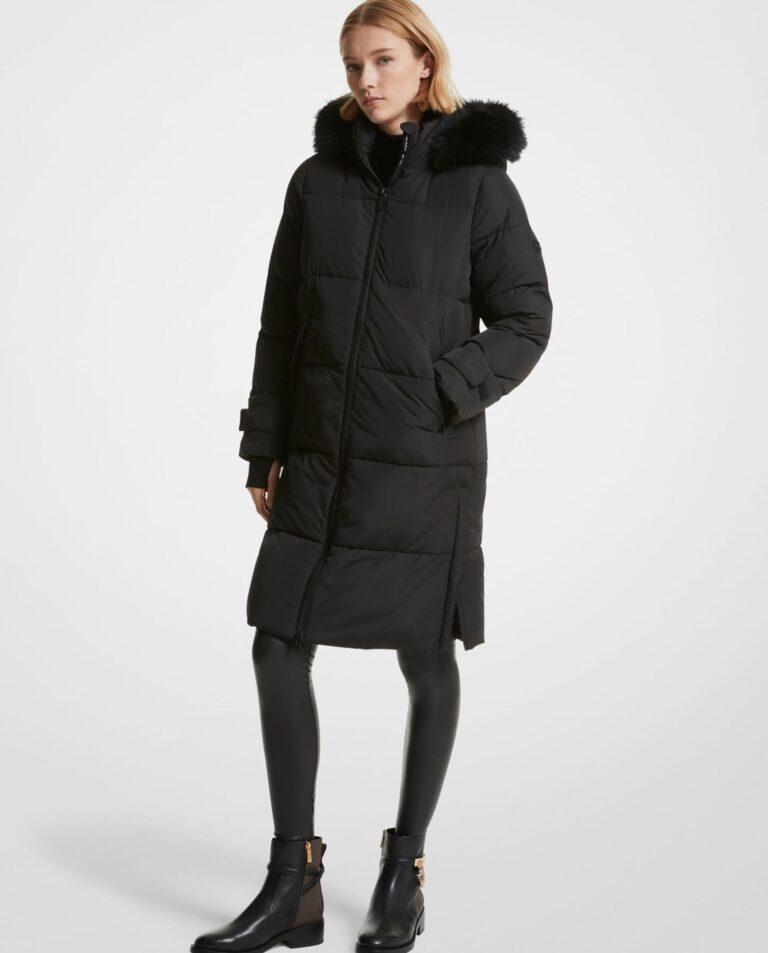 Plumífero de mujer largo con capucha · Michael Michael Kors · El Corte Inglés