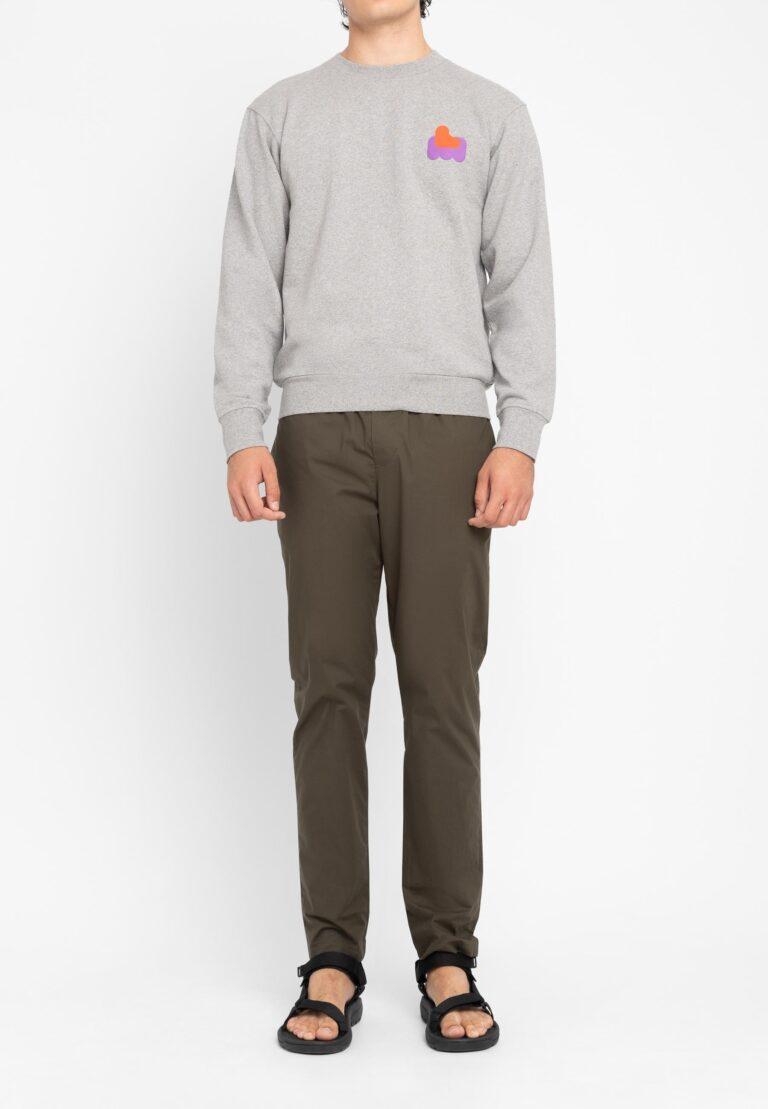 Sudadera de hombre cuello redondo de algodón · Loreak Mendian · El Corte Inglés