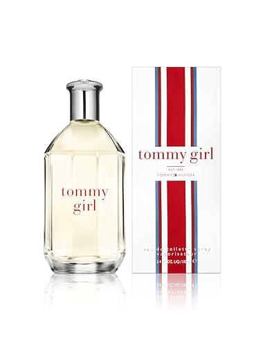 Tommy Hilfiger – Tommy Girl Eau de Toilette – 100 ml – Perfume de Mujer – Fragancia Floral Frutal – Fragancia Floral Muy Fresca con Notas Frutales – Botella de Vidrio Transparente