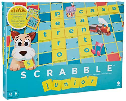 34% DESCUENTO Mattel Games Scrabble Junior, Juego de Mesa +6 años, versión español (Y9669)